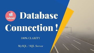 Talend Database Connection Tutorial ➡ MySQL Tmysqlconnection In Talend | Metadata