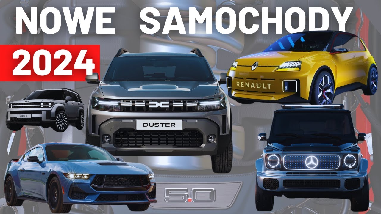 NOWE SAMOCHODY 2024 - TOP 28 Premier motoryzacyjnych!