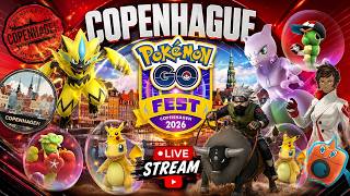 🚨VAMOS SEGUIMOS EL GO FEST COPENHAGUE🚨MEWTWO E INCURSIONES EN DIRECTO POKEMON GO