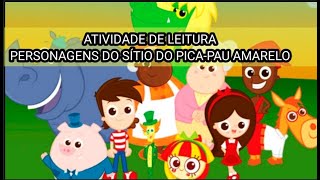 Sítio do pica-pau amarelo/Atividade de leitura