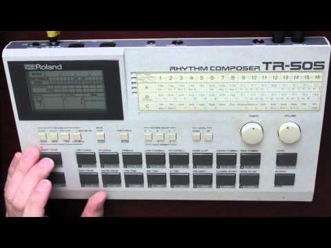 Roland TR-505 Drum Machine Patterns