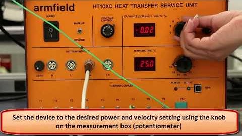 Video 1002 - Convection Heat Transfer Experiment Part 2
