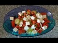 ТРАДИЦИОННЫЙ  ГРЕЧЕСКИЙ САЛАT | ΧΩΡΙΑΤΙΚΗ ΣΑΛΑΤΑ | TRADITIONAL GREEK SALAD | SIRUSH KITCHEN