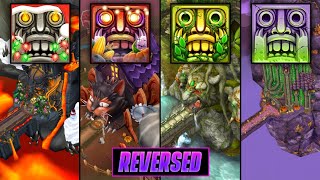 TEMPLE RUN 2 REVERSED EP1 | Lost Jungle | Haunted Harvest | Holiday Havoc | Spooky Summit | All Maps