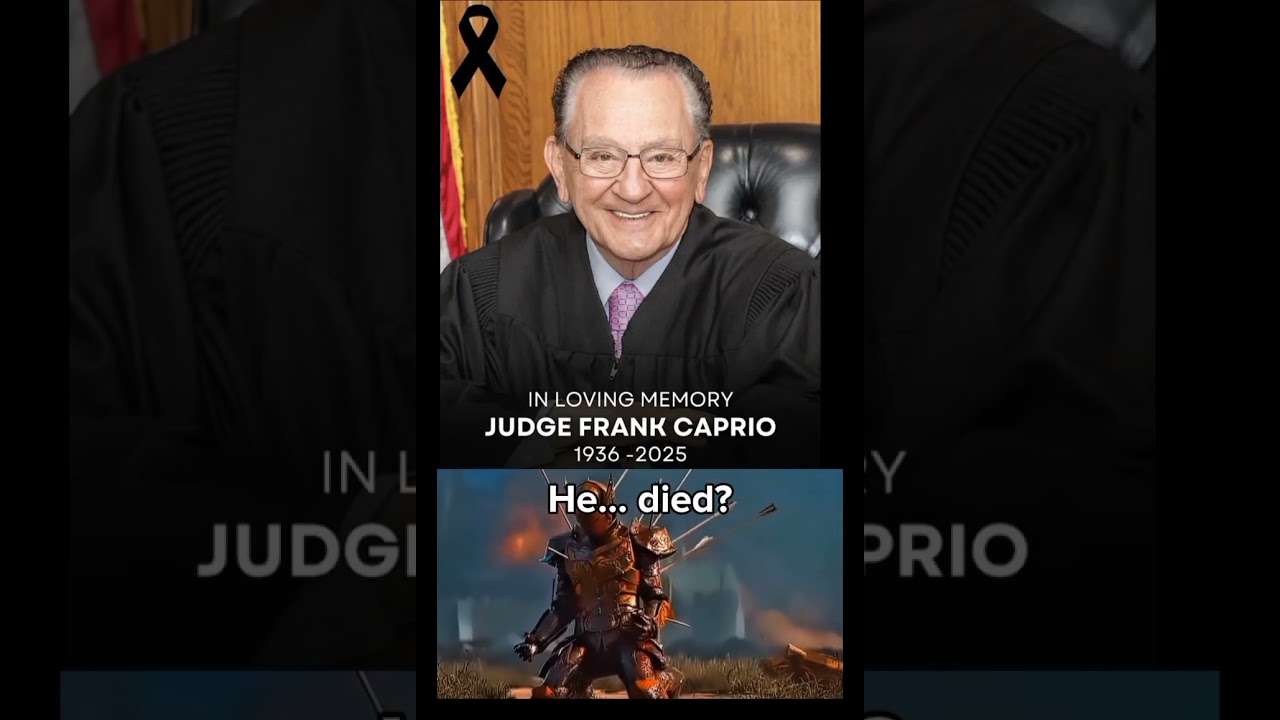 Judge frank caprio died 😓 
