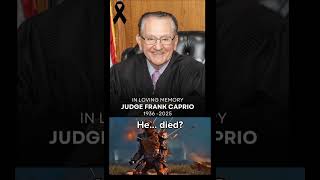 Judge Frank Caprio Died