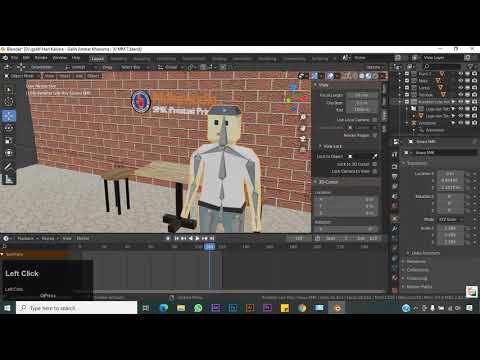 PENGATURAN ANIMASI KAMERA DAN RENDERING PADA BLENDER 3D