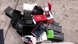 SAMSUNG STORE DUMPSTER DIVING JACKPOT!!! FOUND NEW SAMSUNG PHONES!