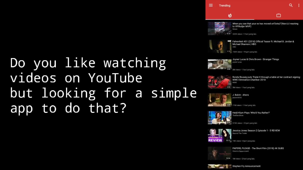 Newpipe one the best of YouTube client apps?