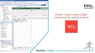 FlexCel: Create custom Delphi components for reports & charts
