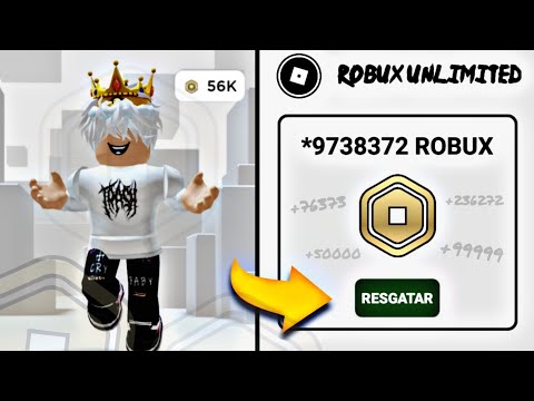 COMO GANHAR MAIS DE *550,000* R0BUX DE *GRAÇA* NO ROBLOX (R0BUX