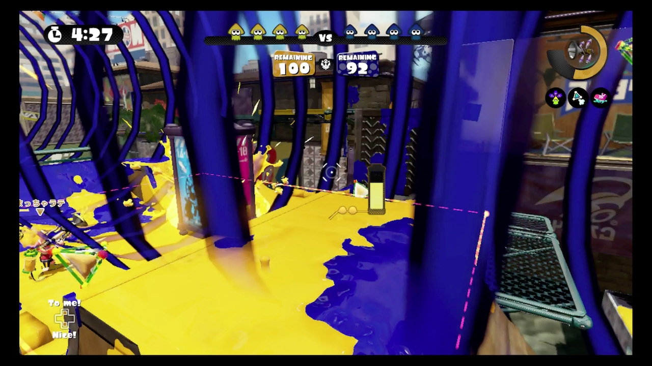Splatoon: Hit and miss in Splat Zones (8-6, Grim Range Blaster) - YouTube