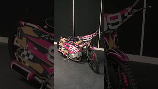 Speedway bike courtesy of Bull-it now on display at Infinity Motorcycles Camberley