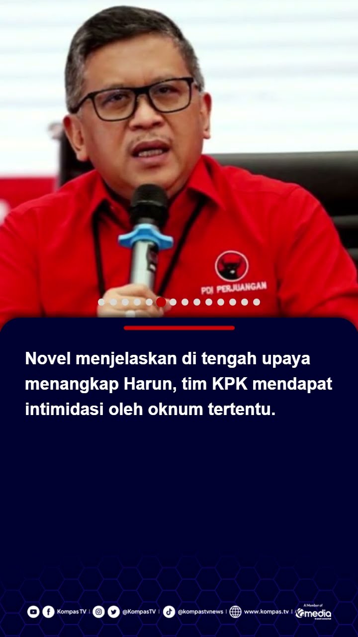 Novel Baswedan Ungkap Cerita di Balik OTT Harun Masiku, dan Sanksi dari Firli #harunmasiku #ottkpk