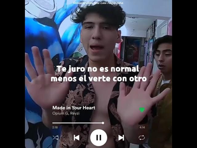Made in your Heart - Opium G, LETRA