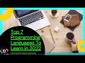 TOP 7 PROGRAMMING LANGUAGE TO LEARN IN 2022 #DebuggersLucknow