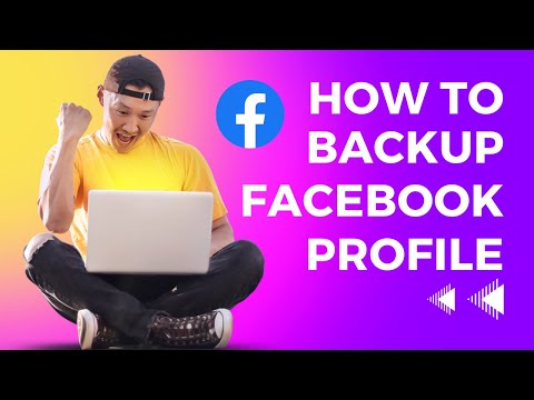 How to backup Facebook Profile  #Facebook #Data #Backup