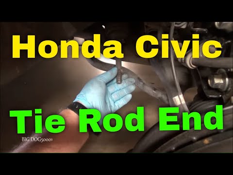 Honda Civic Tie Rod End Replacement 2006 (2006-2011 Similar)