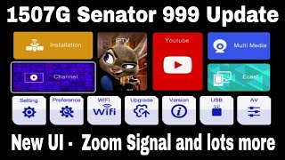 1507G Senator 999 New Software Sept 2024, Dk V1.01 1507G New Software With Zoom Signal