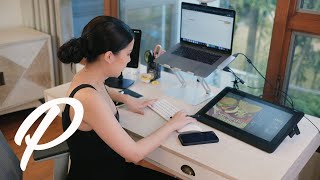 Work From Home Desk Setup Winnie Wong