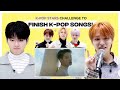 Can Kpop Group finish the lyrics of ATEEZ, NCT DREAM & NCT 127? l FLC l GHOST9