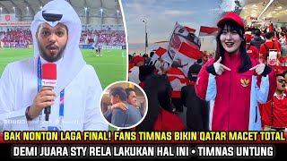 PECAH REKOR DI QATAR! RIBUAN SUPORTER INDONESIA BORONG TIKET INDONESIA VS UZBEKISTAN LAGA HIDUP MATI