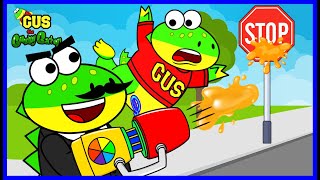 Learn Traffic Signs and Safety Tips! Teach Evil Gustav Road Rules!
