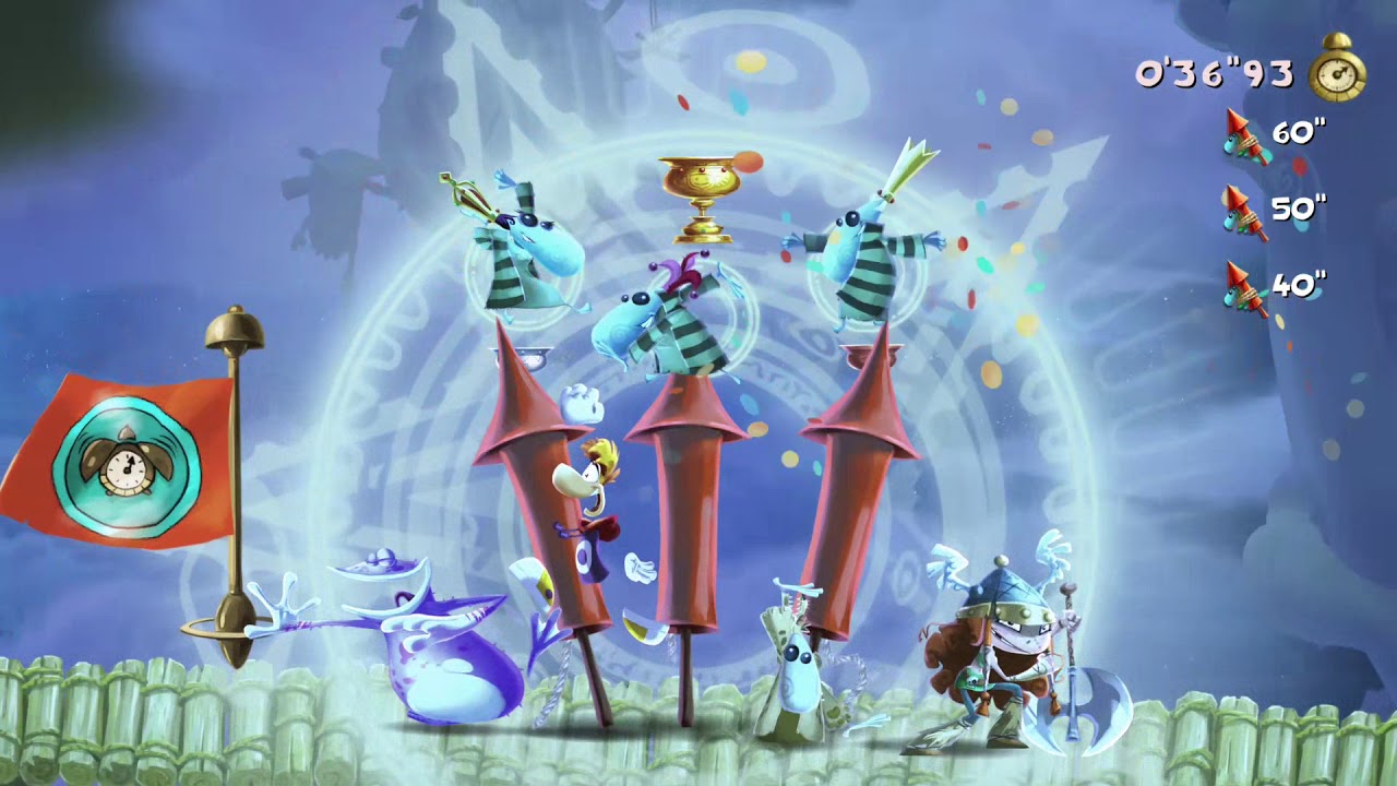 Rayman Legends (4 Players) #50 Toad Story: Invaded Levels - YouTube