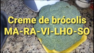 Creme de brócolis MA-RA-VI-LHO-SO.