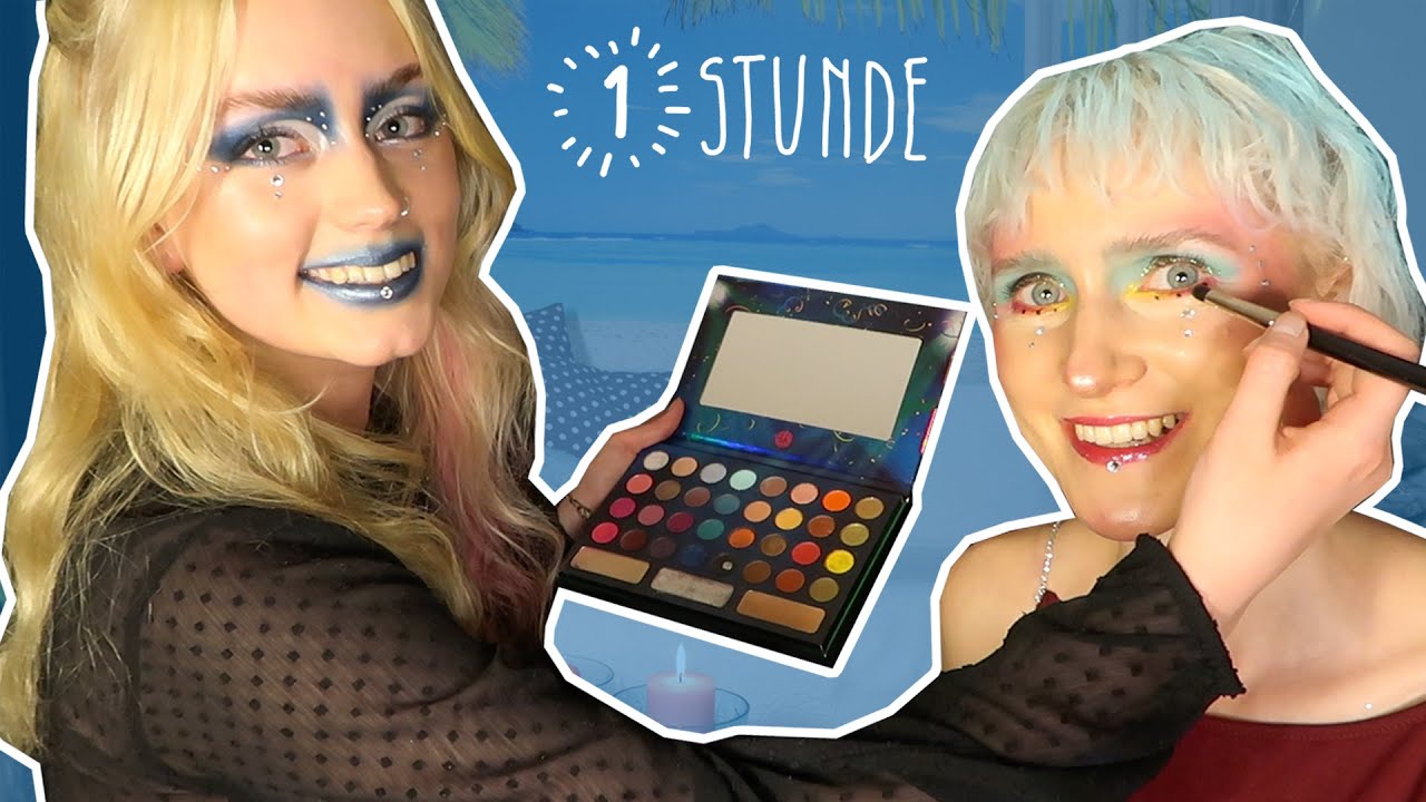 Фантазийный макияж (учи немецкий и расслабься)