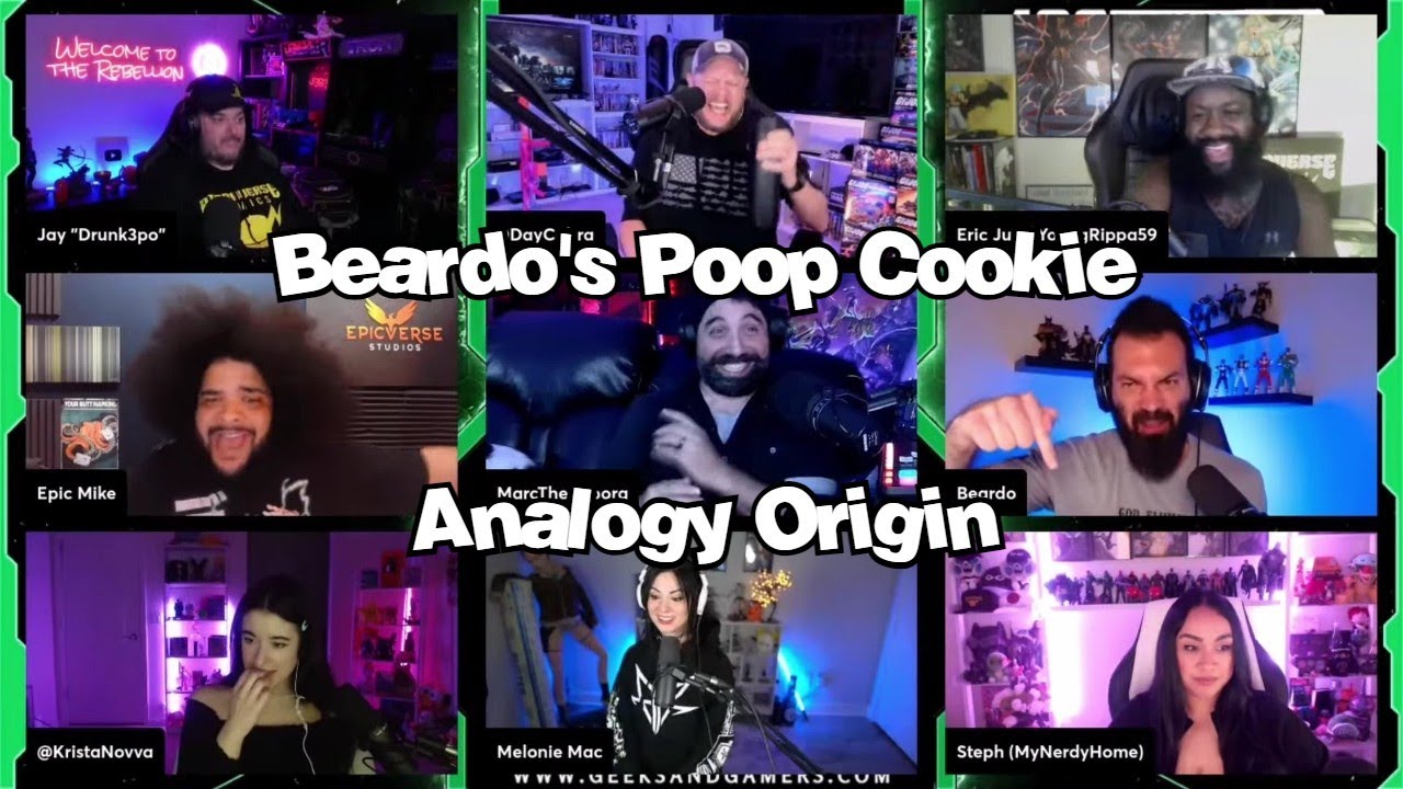 Beardo's Poop Cookie Analogy Origin - G&G Highlights - YouTube