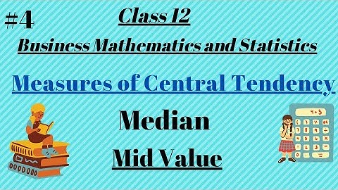 Class 12 Measure of Central Tendency Median Mid Value Question#Median #Statistics #Class12 #Jacboard