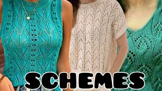 видео: Улетные топы майки безрукавки схемы вязания. Awesome tops vests sleeveless jackets knitting patterns картинка: Улетные топы майки безрукавки схемы вязания. Awesome tops vests sleeveless jackets knitting patterns