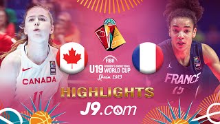 Canada 🇨🇦 v France 🇫🇷 | 3rd Place Game | J9 Highlights