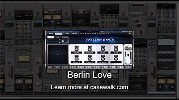 Rapture Pro: Pattern Synth Sound Examples - Cakewalk Software