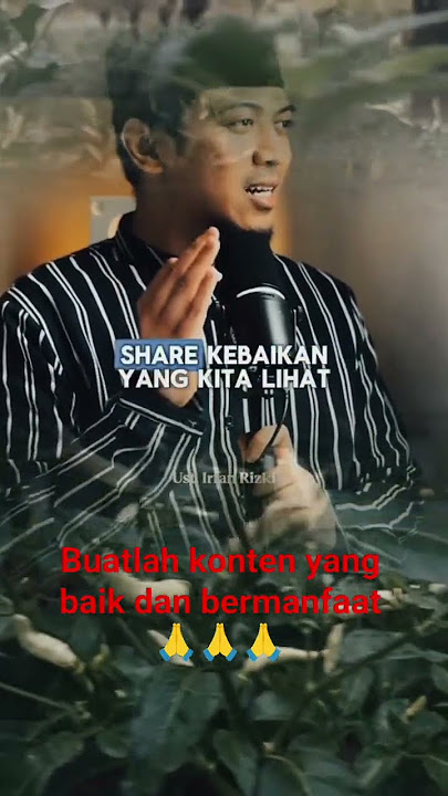 Konten yang Baik Tak Hanya Viral, Tapi Juga Menginspirasi!#kontenislami #kontenviral #kontenmenarik