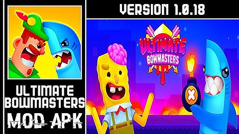Ultimate Bowmasters MOD APK Unlimited Coins Version 1.0.18