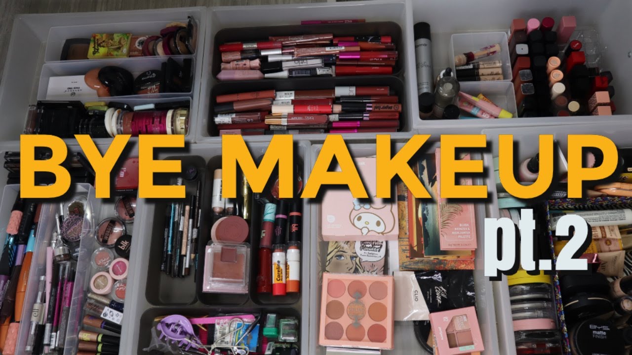 Organizing + Decluttering my Makeup Collection pt.2 (Philippines) | byruthie