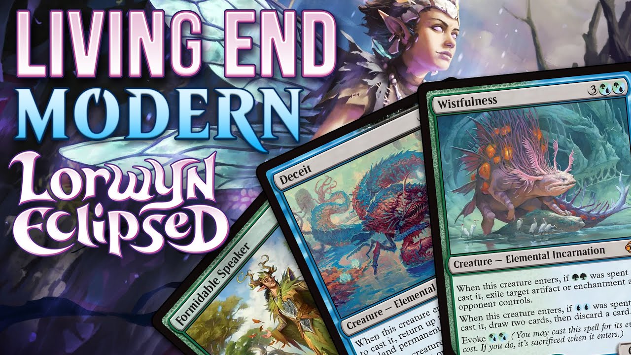 MODERN LIVING END POWERED UP! Wistfulness + Deceit from Lorwyn Eclipsed | Magic: The Gathering MTG