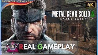 Metal gear Solid Delta Snake Eater REAL GAMEPLAY Reaction