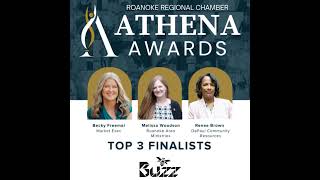 Buzzing about The Athena Award: Conversations with 3 finalists about women in leadership