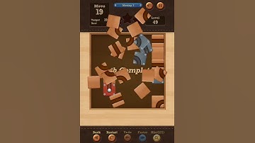 Roll the Ball slide puzzle Moving I Pack Level 49 Solution