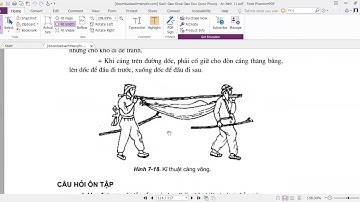 Tiết 31-32. Bài 7. Kỹ thuật cấp cứu và chuyển thương (tt)- Môn GDQPAN-lớp 11