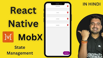 React Native MobX - State Management 🔥 | In Hindi | Engineer Codewala