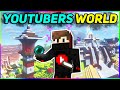 Minecraft but I can teleport into youtubers worlds | Minecraft Hindi