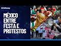 México abre Copa do Mundo entre protestos e festas na capital | InfoMoney News
