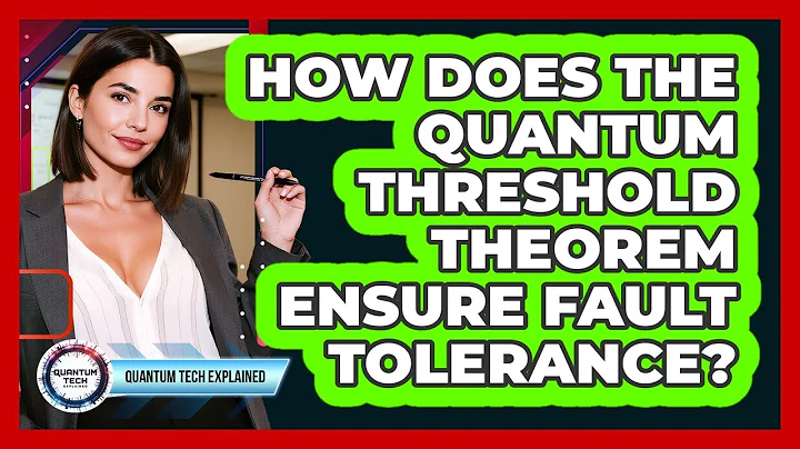 How Does the Quantum Threshold Theorem Ensure Fault Tolerance?