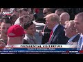 PRESIDENTIAL VISIT: Trump stops in Anchorage, Alaska to visit troops and refuel