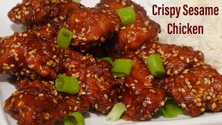 Sesame Chicken | Crispy Sesame Chicken | Chinese Takeout at Home