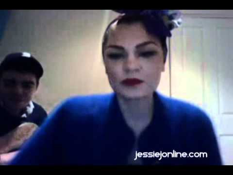 Jessie J Interacting with fans on Ustream Part 1